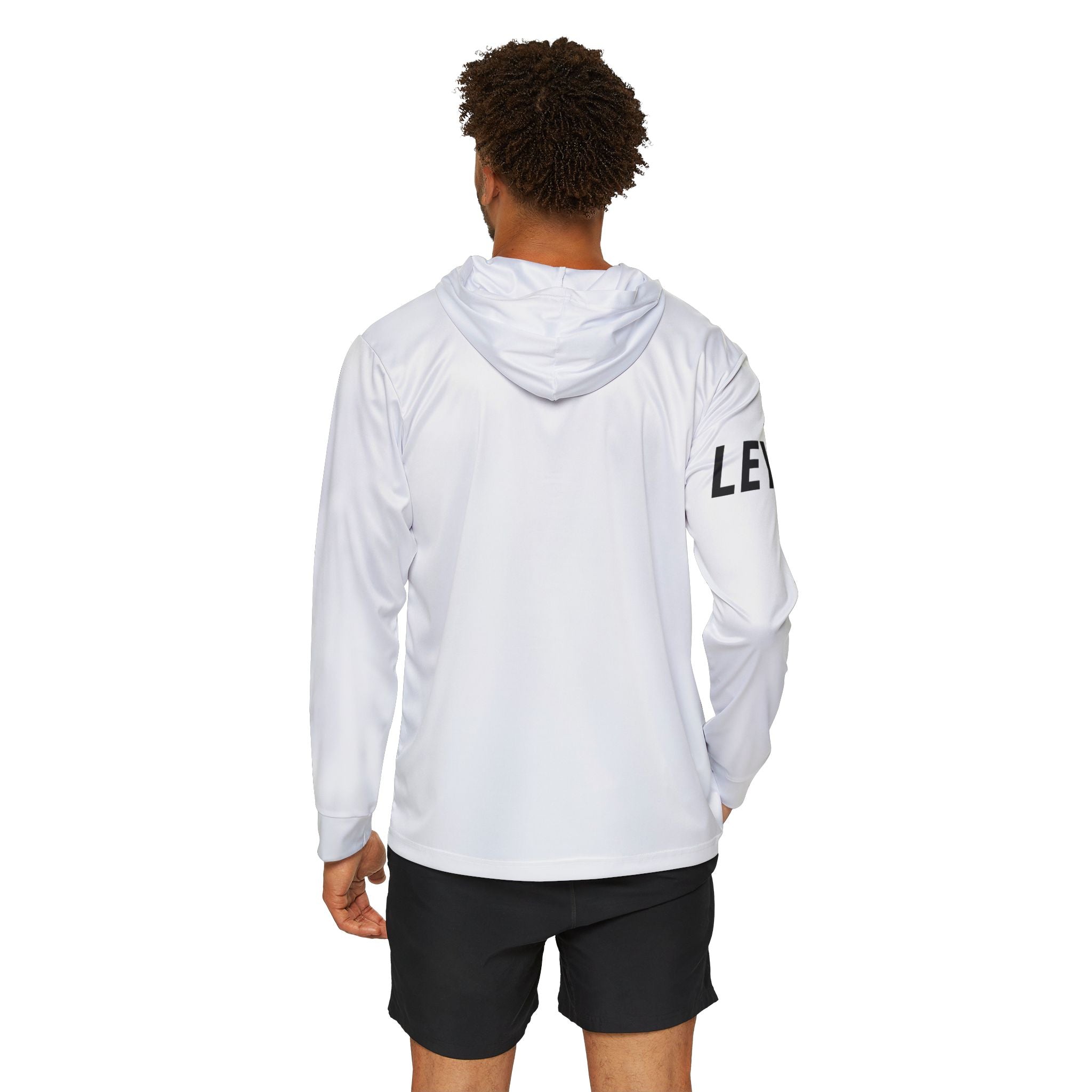 Minimal Athletic Hoodie — "Print it your way" Sleeve Design