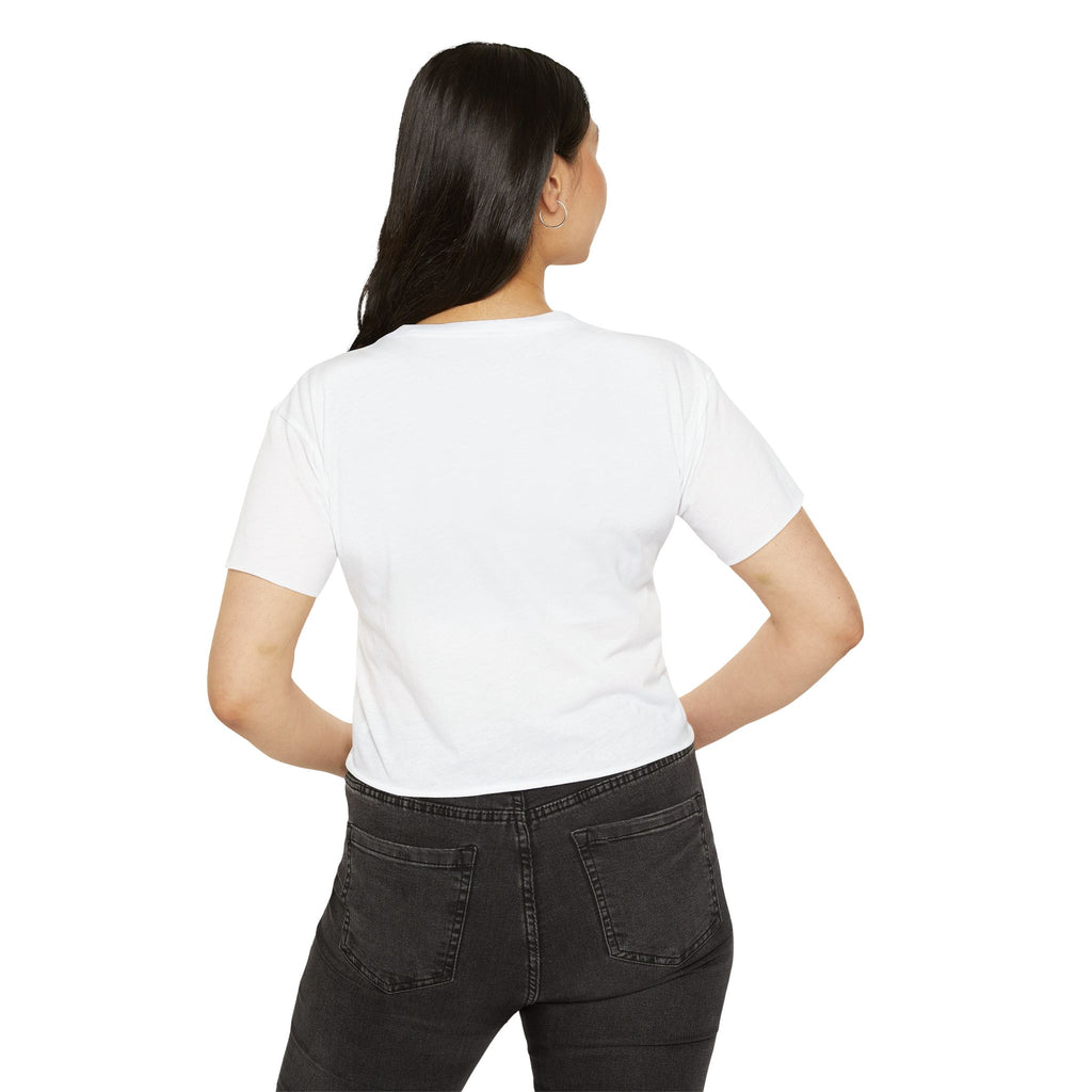 Ley'va Paris Crop Top — Women's Festival Graphic Tee