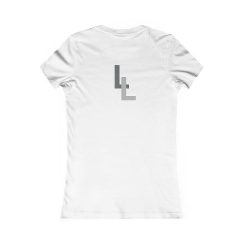Ley'va Mill Women's Logo Tee — Minimalist Monogram Casual Shirt